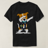 Oekraïense strijdkrachten abbing Dog Patron Jack R T-shirt (Design voorkant)