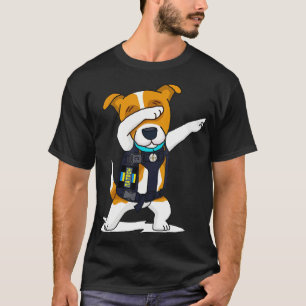 Oekraïense strijdkrachten abbing Dog Patron Jack R T-shirt