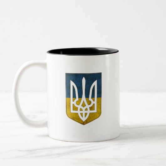 Oekraïense Trident Tryzub Mok (Links)