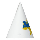 Oekraïense typografie en tarweoor onder Oekraïense Feesthoedjes (Links)