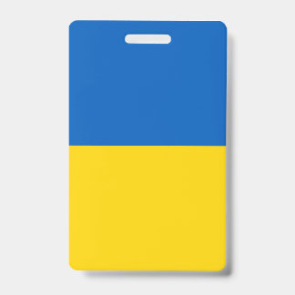 Oekraïense vlag badge