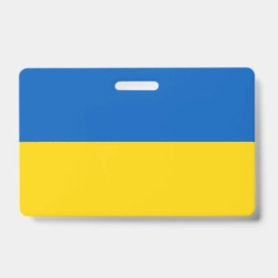 Oekraïense vlag badge