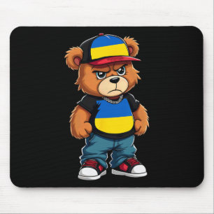 Oekraïense Vlag Beren Oekraïne Hip Hop  Muismat