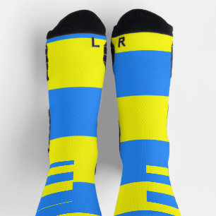 Oekraïense Vlag Blauw Geel Thunder_Cove Sokken