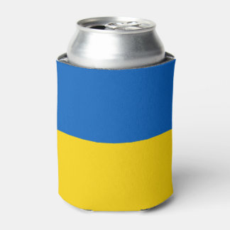 Oekraïense vlag blikjeskoeler