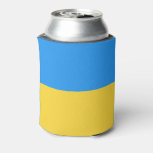 Oekraïense vlag blikjeskoeler
