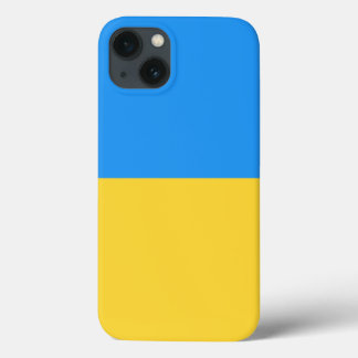Oekraïense vlag iPhone 13 hoesje