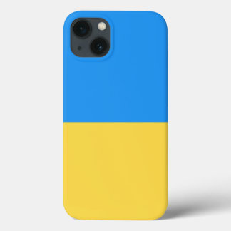 Oekraïense vlag iPhone 13 hoesje