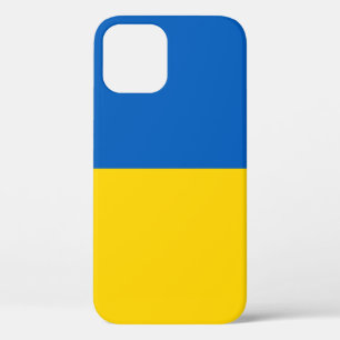Oekraïense vlag iPhone 12 hoesje