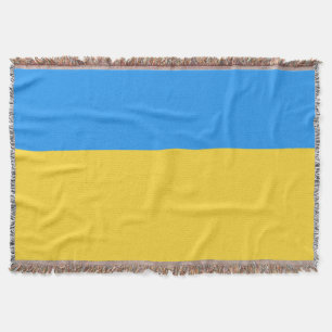 Oekraïense vlag deken