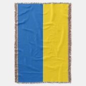 Oekraïense vlag deken (Voorkant Verticaal)