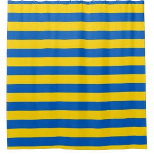 Oekraïense vlag douchegordijn