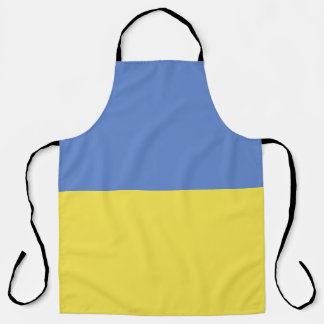 Oekraïense vlag embleem schort