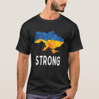 Oekraïense vlag - emblem - kaart - patriot voor ma t-shirt