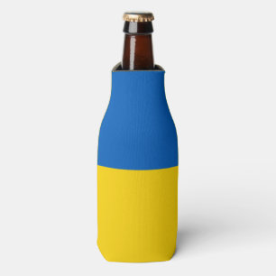 Oekraïense vlag flesjeskoeler