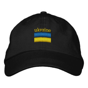 Oekraïense vlag - geborduurd Baseball Pet