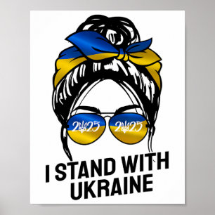 Oekraïense Vlag Ik Sta Met Oekraïne 2025 Shirts Fr Poster