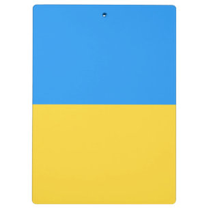 Oekraïense vlag klembord
