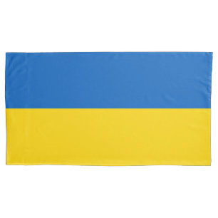 Oekraïense vlag kussensloop