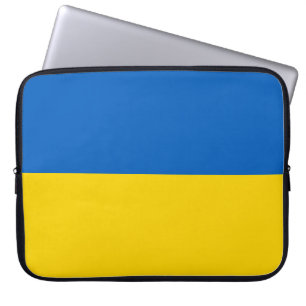 Oekraïense vlag laptop sleeve
