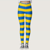 Oekraïense vlag leggings (Voorkant)
