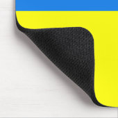 oekraïense vlag mousepad muismat (Hoek)