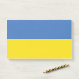 Oekraïense vlag, Oekraïens Слава Україні Slava Ukr Post-it® Notes