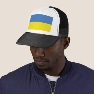 Oekraïense vlag, Oekraïens Слава Україні Slava Ukr Trucker Pet