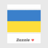 Oekraïense vlag - Oekraïens patriottisch Sticker (Vel)