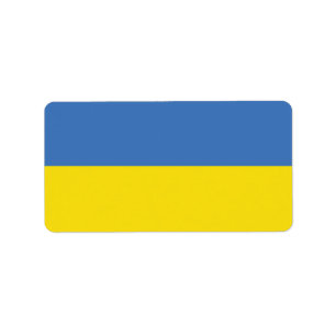 Oekraïense vlag, Oekraïens Slava Ukraini Слава Укр Etiket