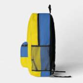 Oekraïense vlag, Oekraïense Slava Oekraïense Слава Bedrukte Rugzak (Rechts)