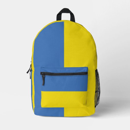 Oekraïense vlag, Oekraïense Slava Oekraïense Слава Bedrukte Rugzak (Voorkant)