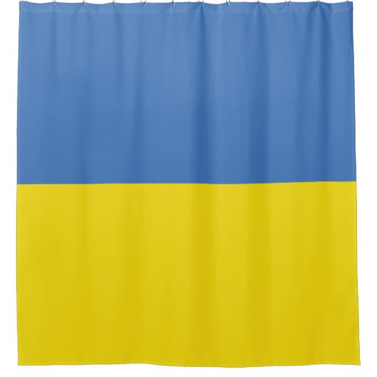 Oekraïense vlag, Oekraïense Slava Oekraïense Слава Douchegordijn (Voorkant)