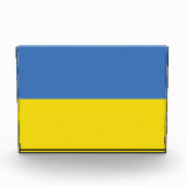 Oekraïense vlag, Oekraïense Slava Oekraïense Слава Fotoblokken (Voorkant)