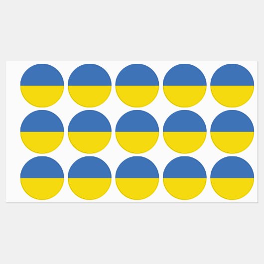 Oekraïense vlag, Oekraïense Slava Oekraïense Слава Labels (Vel)
