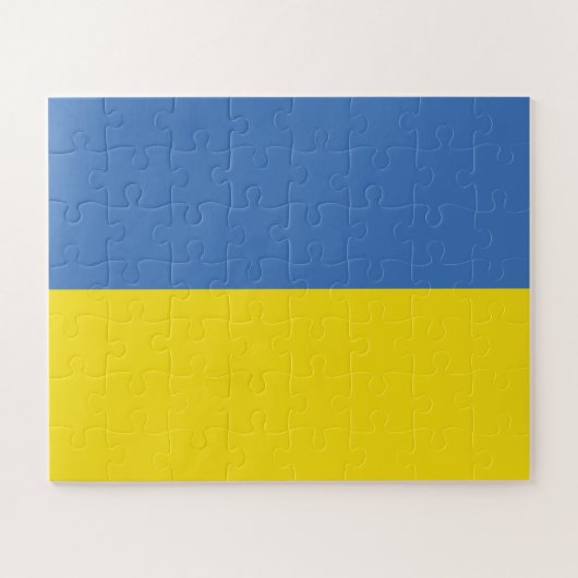 Oekraïense vlag, Oekraïense Slava Oekraïense Слава Legpuzzel (Horizontaal)