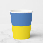 Oekraïense vlag, Oekraïense Slava Oekraïense Слава Papieren Bekers (Links)