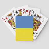 Oekraïense vlag, Oekraïense Slava Oekraïense Слава Pokerkaarten (Achterkant)
