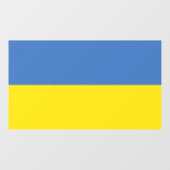 Oekraïense vlag, Oekraïense Slava Oekraïense Слава Raamsticker (Vel)
