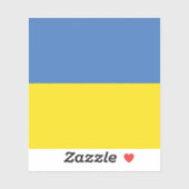 Oekraïense vlag, Oekraïense Slava Oekraïense Слава Sticker (Vel)