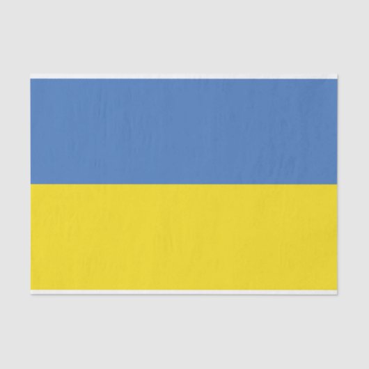 Oekraïense vlag, Oekraïense Slava Oekraïense Слава Tissuepapier (Voorkant)