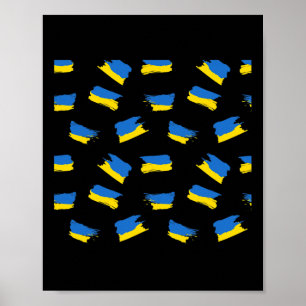 Oekraïense vlag - Oekraïense vlag - Oekraine Poster