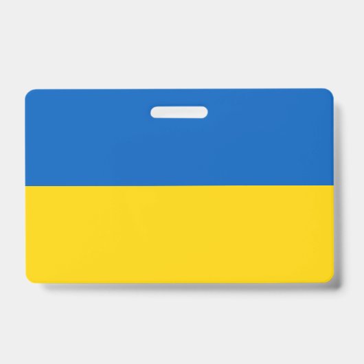 Oekraïense vlag (Oekraïne) Badge (Front)