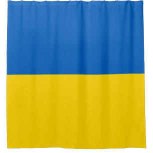 Oekraïense vlag (Oekraïne) Douchegordijn