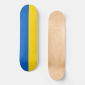 Oekraïense vlag (Oekraïne) Skateboard (Voorkant)