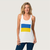 Oekraïense vlag (Oekraïne) Tanktop (Volledige Voorkant)