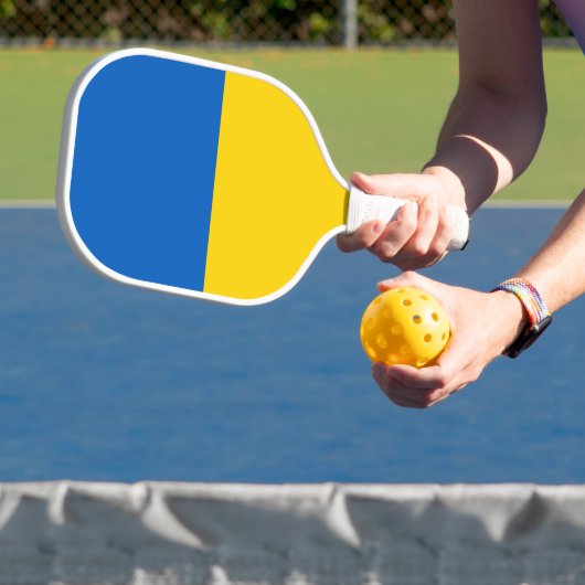 Oekraïense vlag pickleball paddle (Insitu)