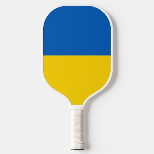 Oekraïense vlag pickleball paddle (Voorkant)