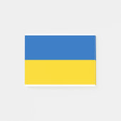 Oekraïense vlag post-it® notes (Voorkant)