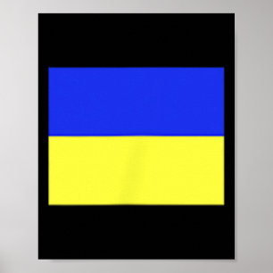 Oekraïense vlag shirt Oekraïense leger groen  Poster